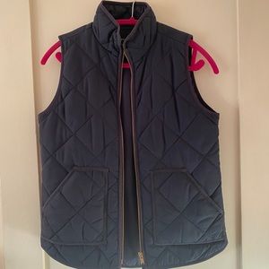 J Crew Navy Vest